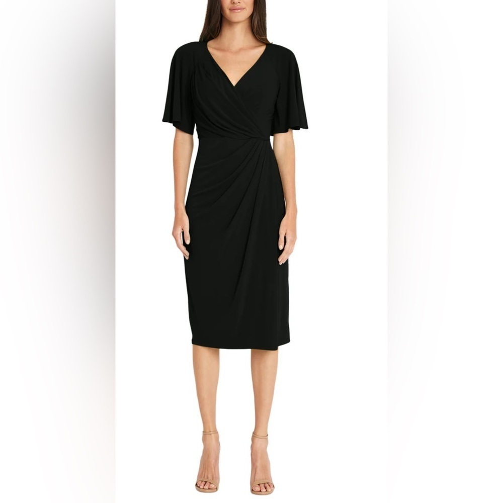 GIGI BLACK WRAP DRESS
BY MAGGY LONDON